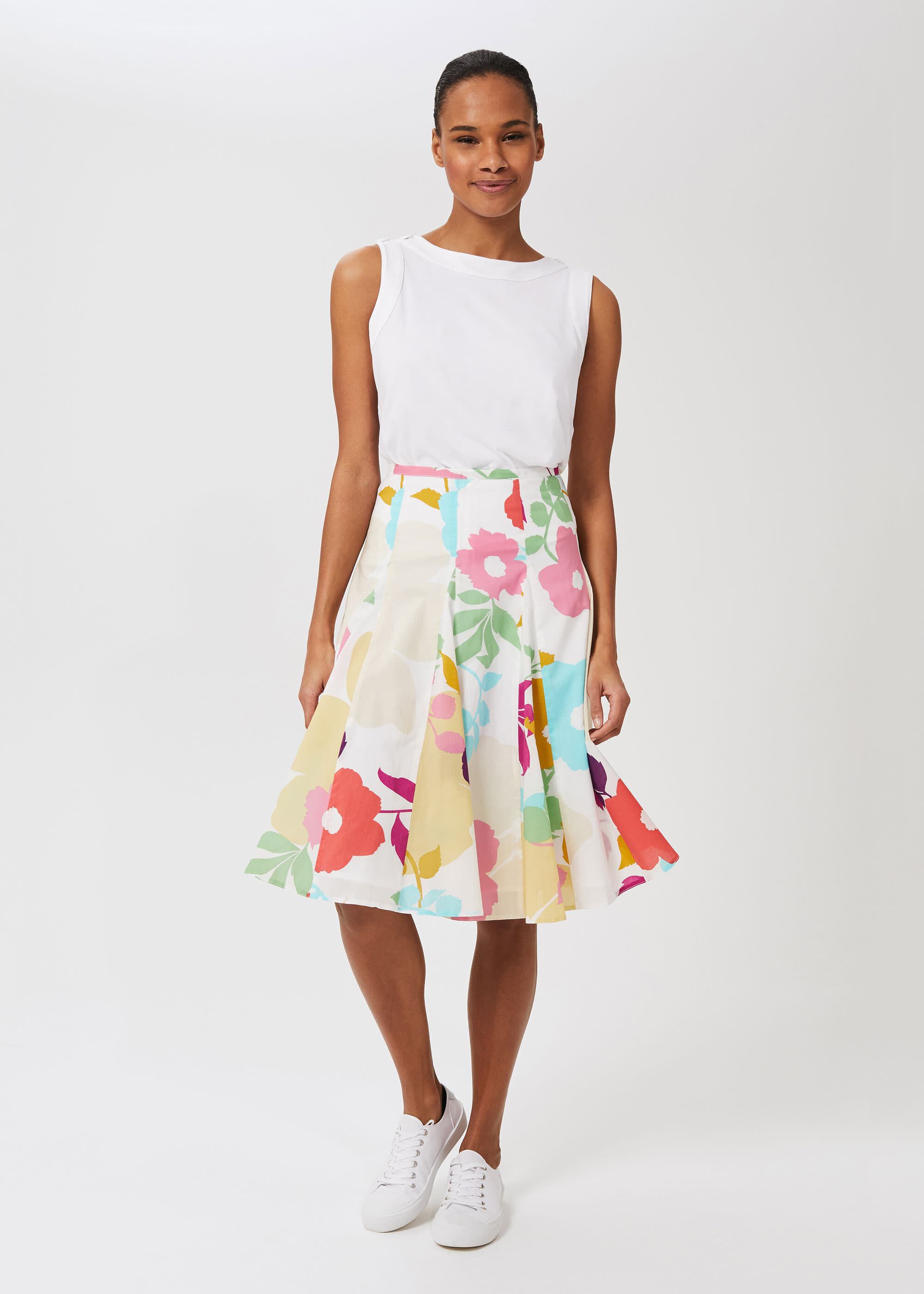 Full skirt online in cotton