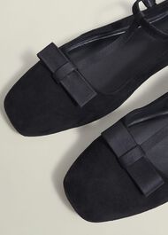 Ottilie T-Bar Flat, Black, hi-res