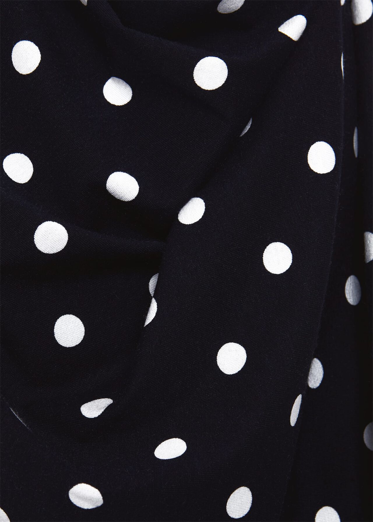 Bayview Jersey Dress, Navy Ivory, hi-res