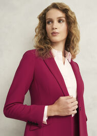 Petite Suki Jacket, Hot Magenta, hi-res
