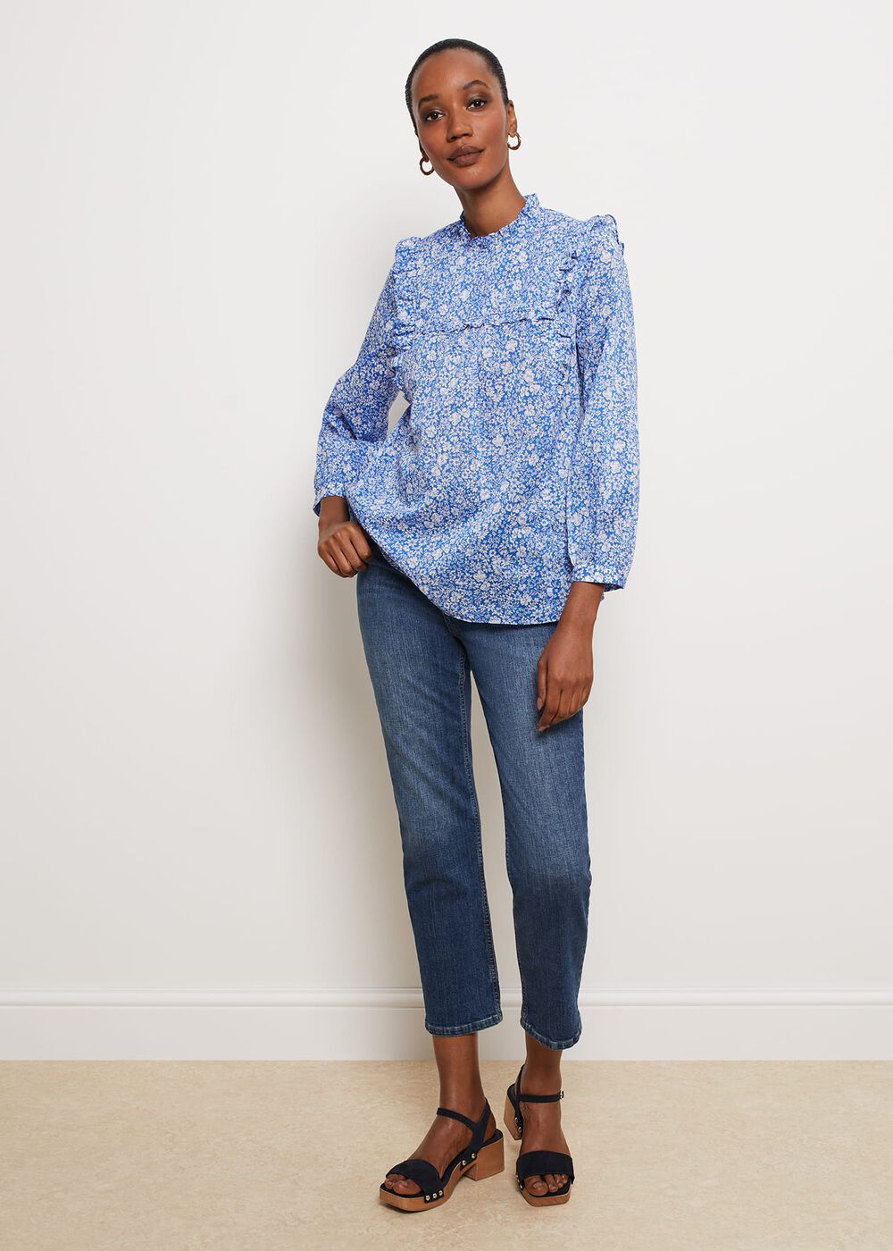 Iva Crop Jeans, Mid Wash, hi-res