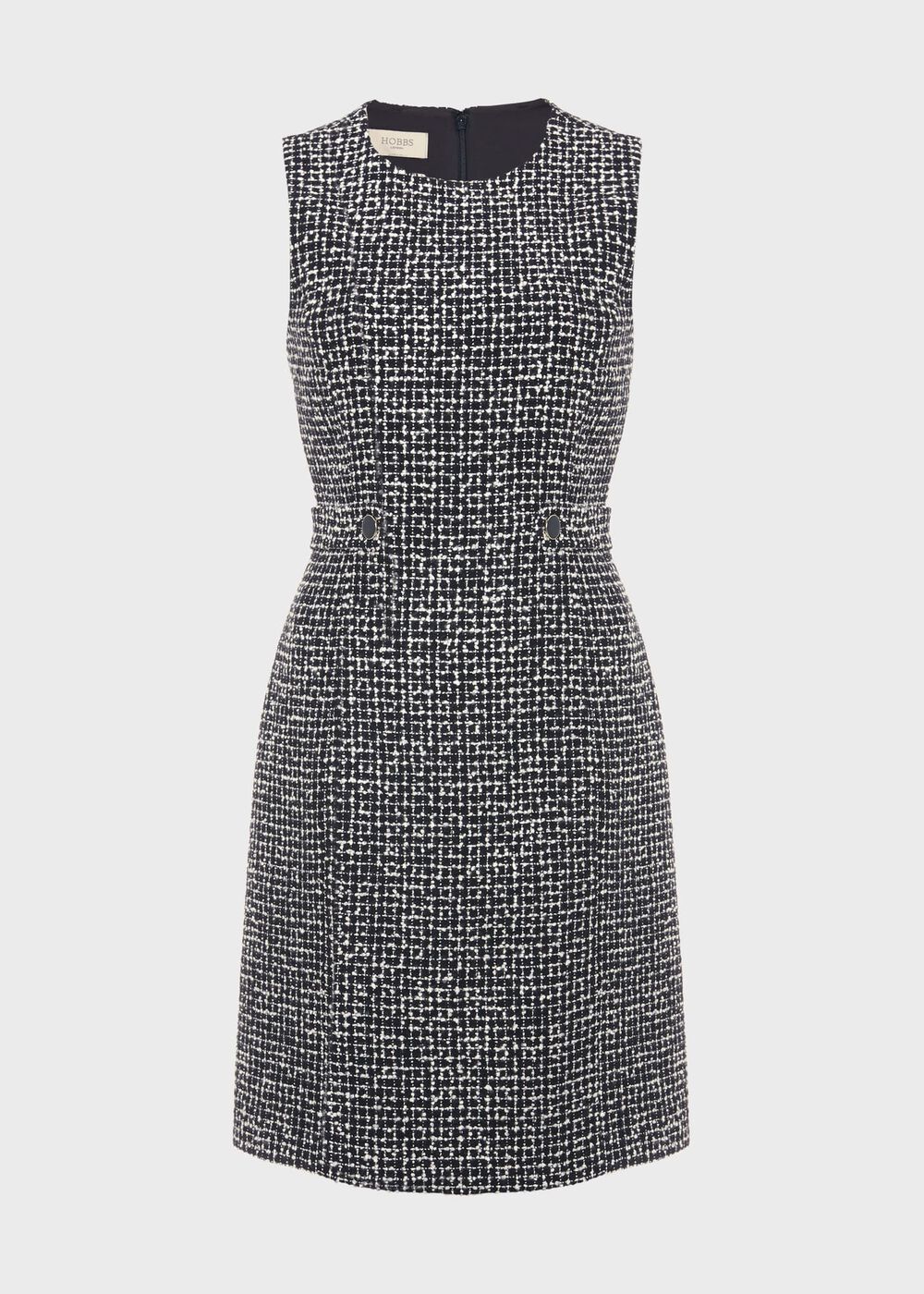 Gina Dress, Navy Ivory, hi-res