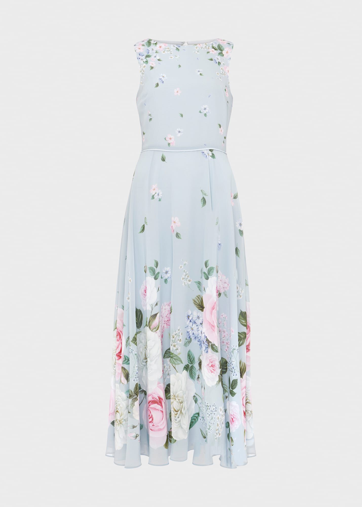 Hobbs blue carly dress online