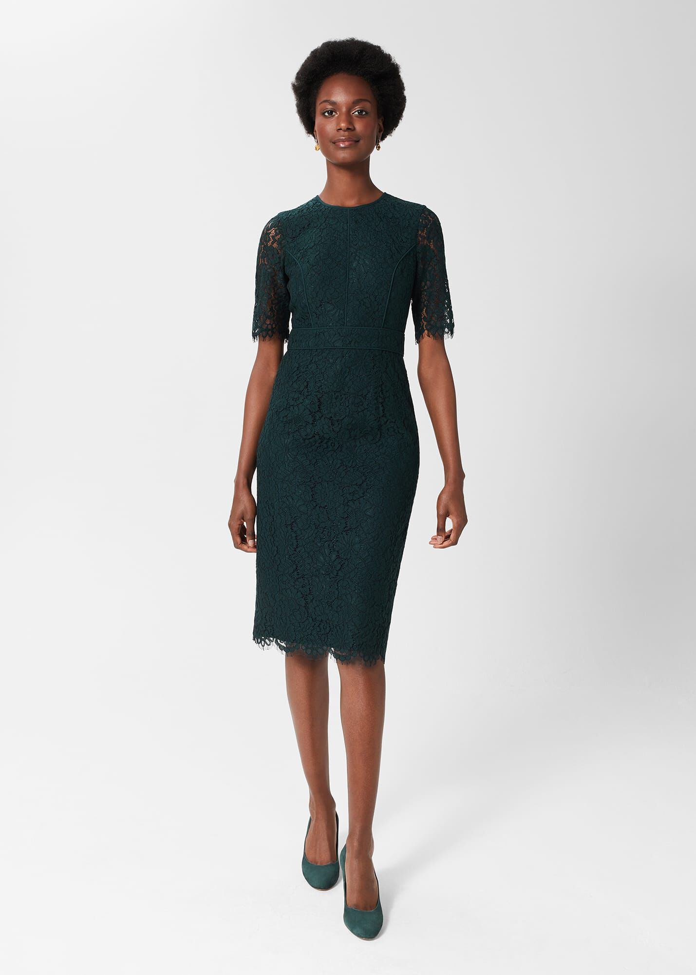 Lace shift discount dress