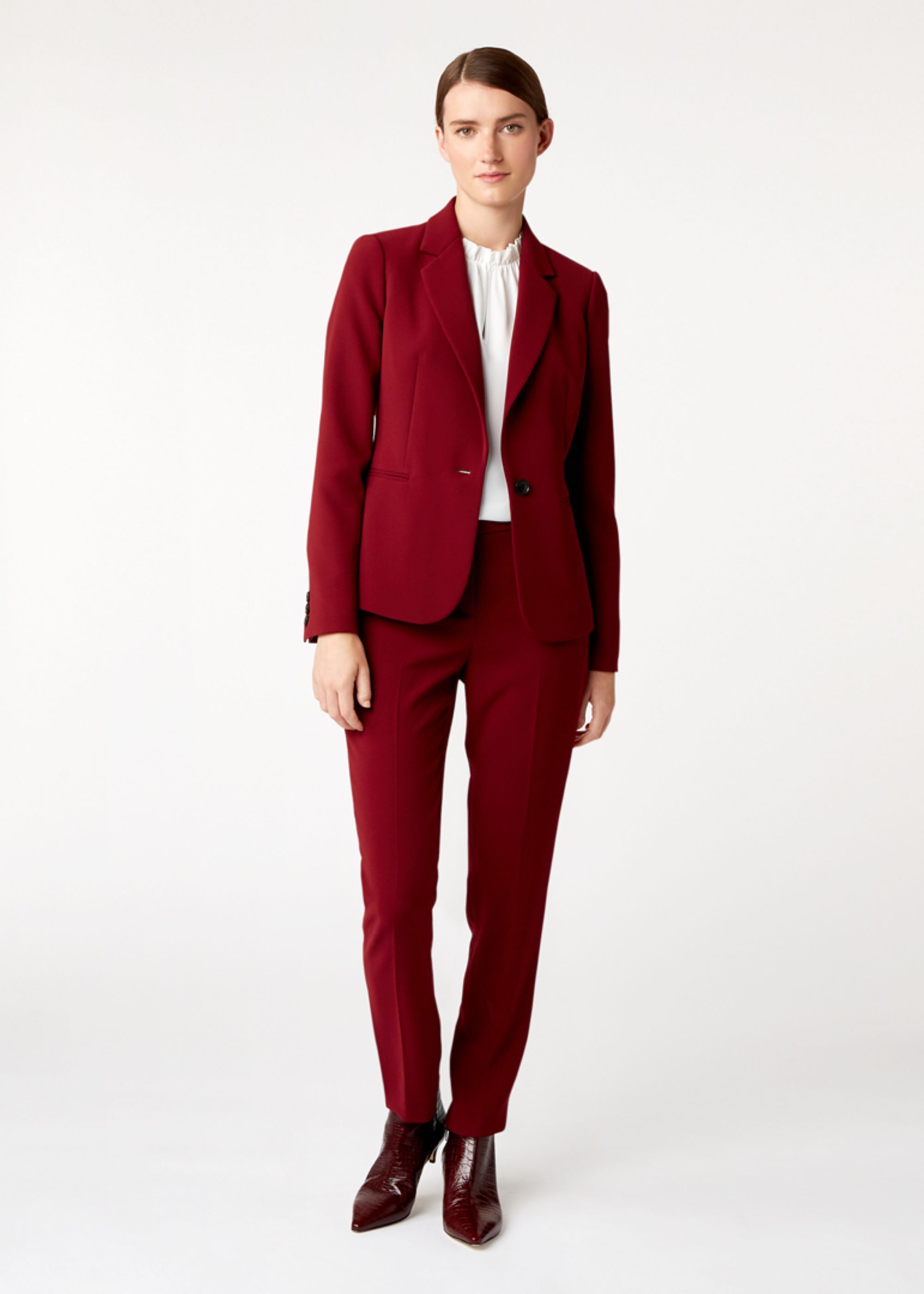 Women's cranberry sale blazer