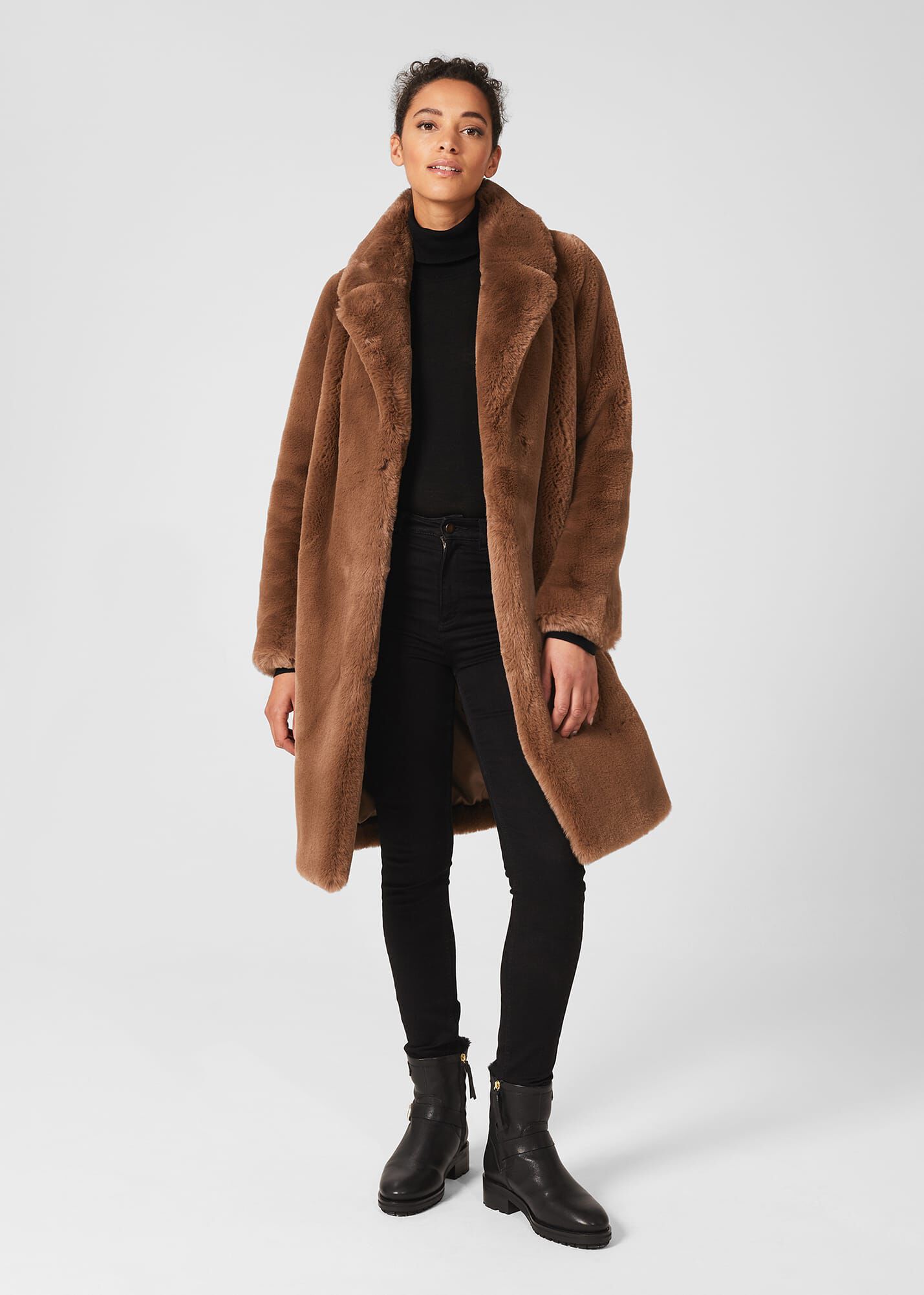 Georgia Faux Fur Coat