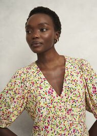 Santana Dress, Ivory Multi, hi-res