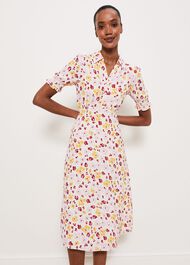 Elora Dress, Ivory Multi, hi-res