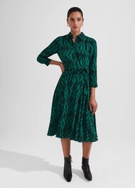 Petite Lainey Dress, Green Multi, hi-res