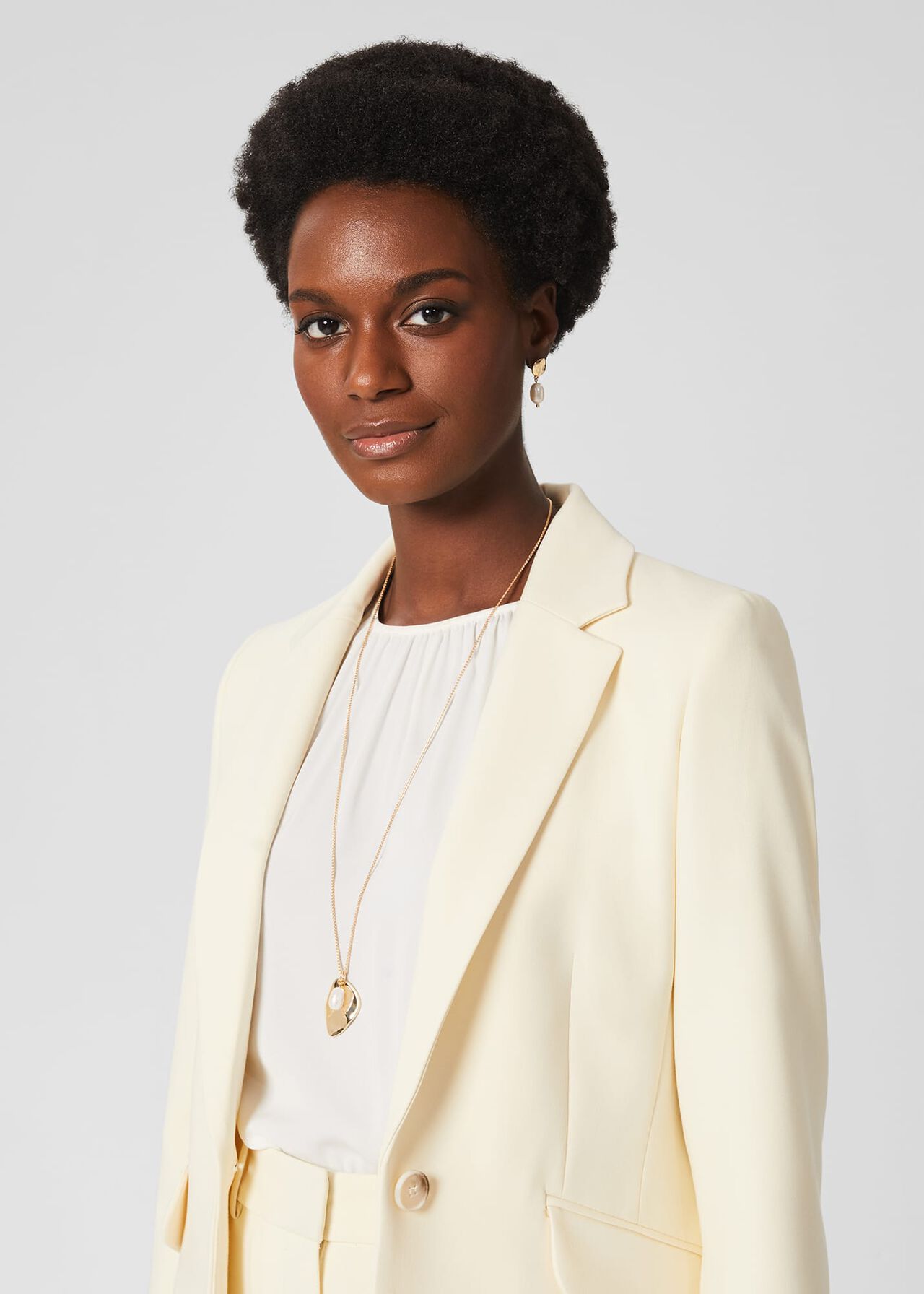 Bonnie Necklace, Gold, hi-res