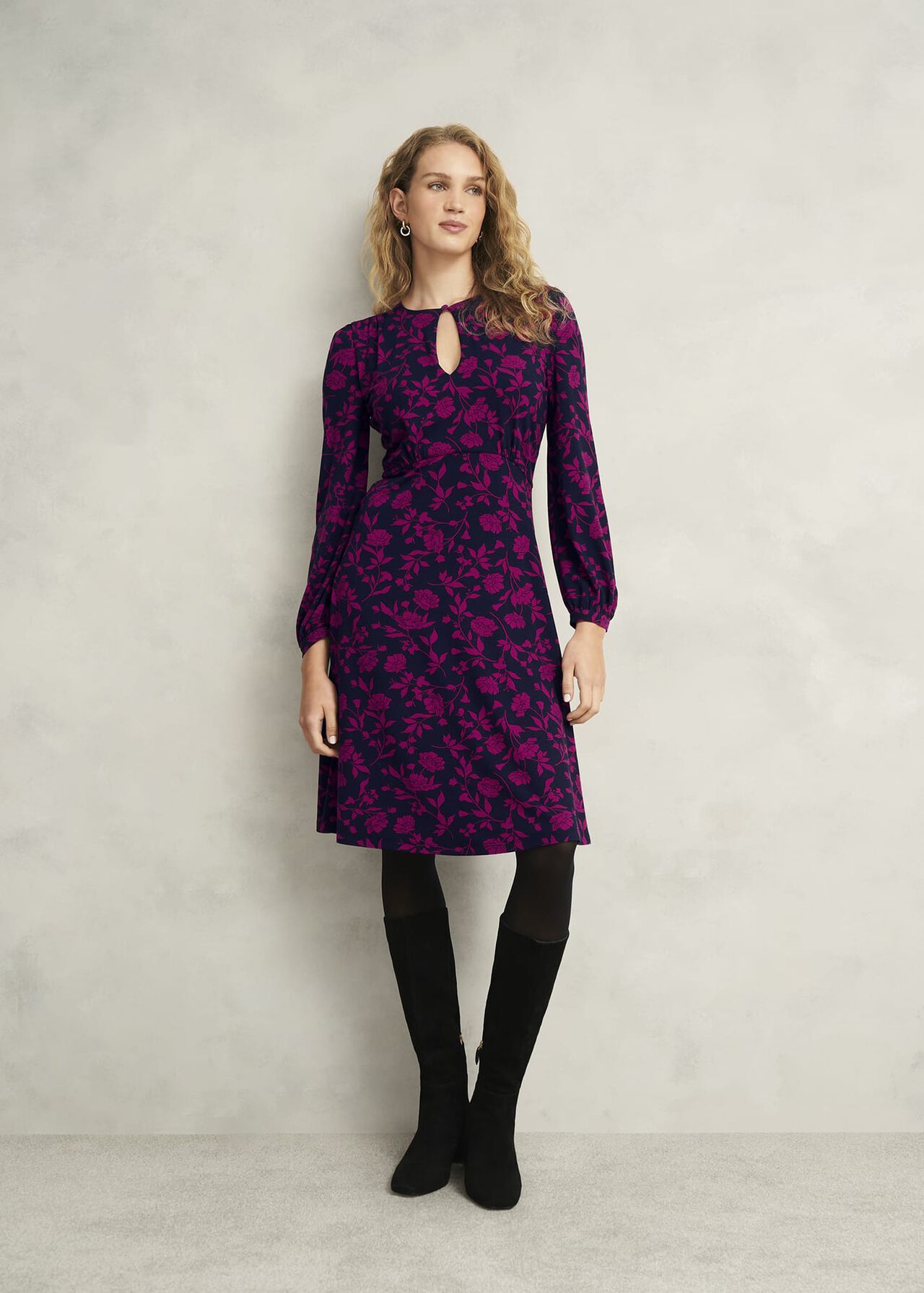 Hobbs Grace Jersey Dress
