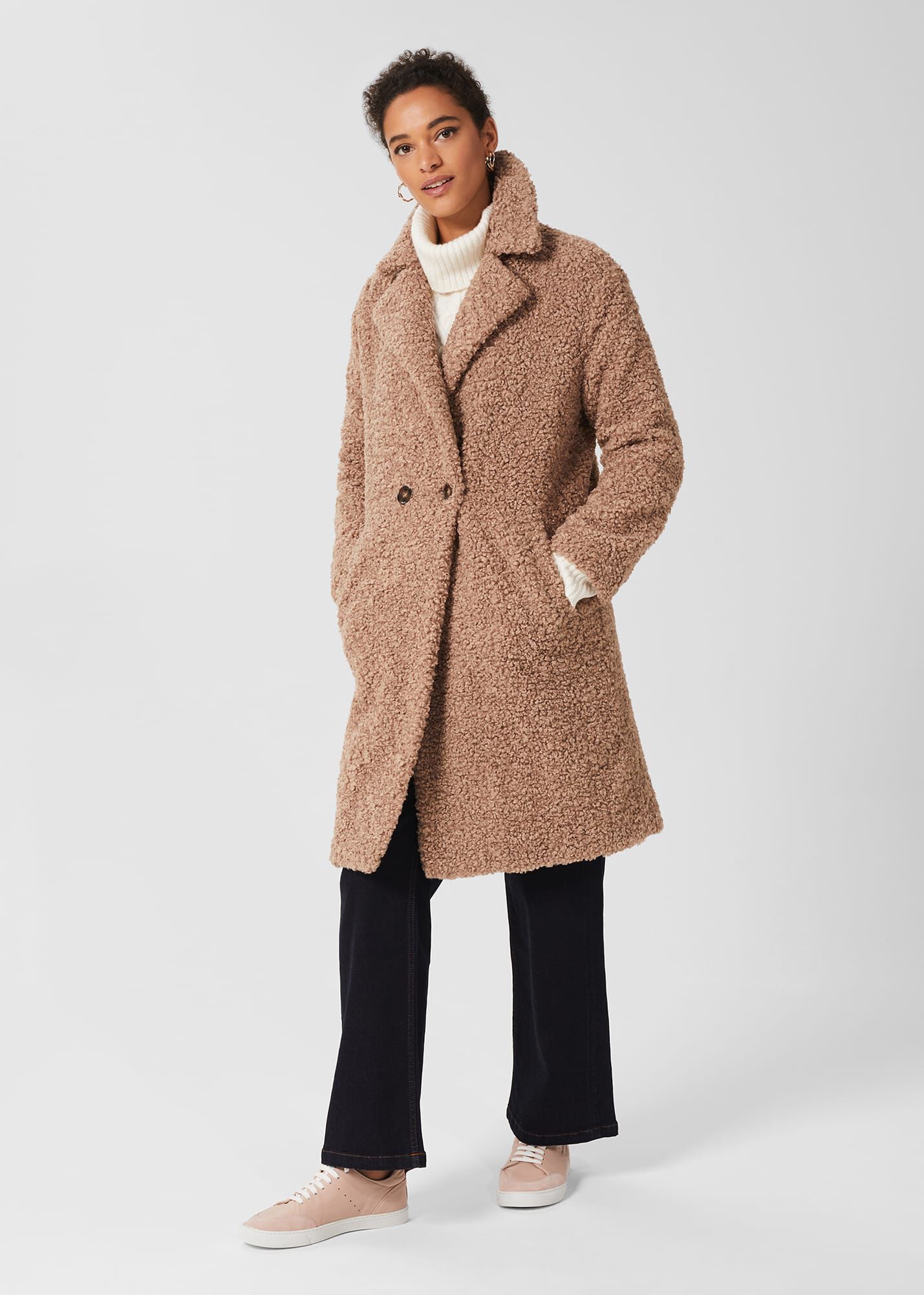 Hobbs romany boucle on sale coat