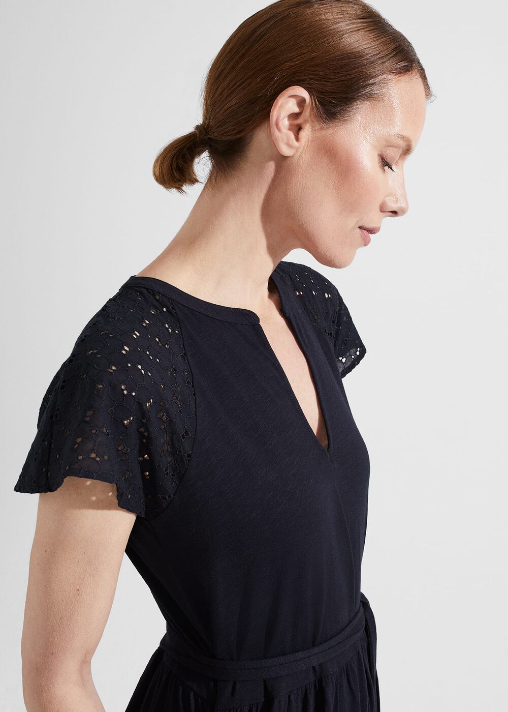 Brodie Dress, Navy, hi-res