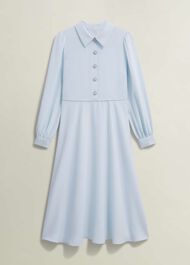 Petite Ayla Dress, Pale Blue, hi-res