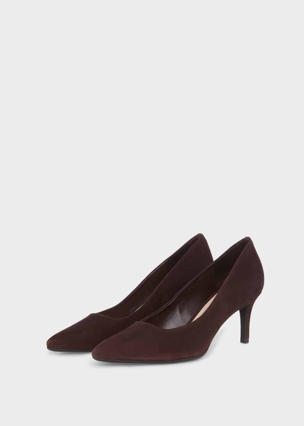 Amy Court Shoes, Plum Brown, hi-res