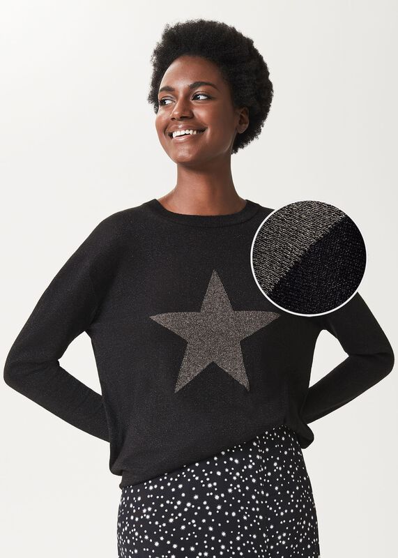 Jaida Sparkle Star Jumper