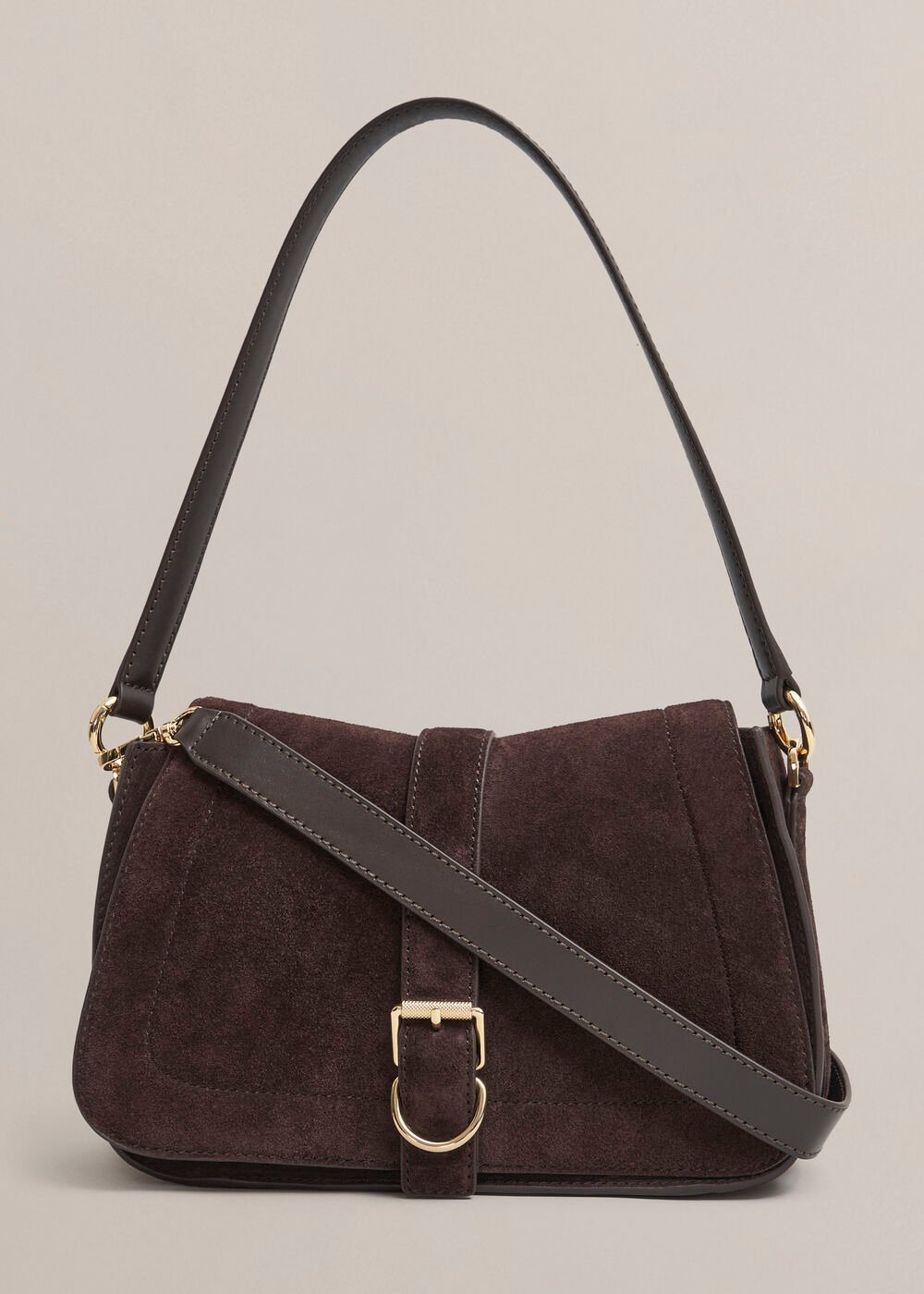 Wren Crossbody Bag, Chocolate Brown, hi-res