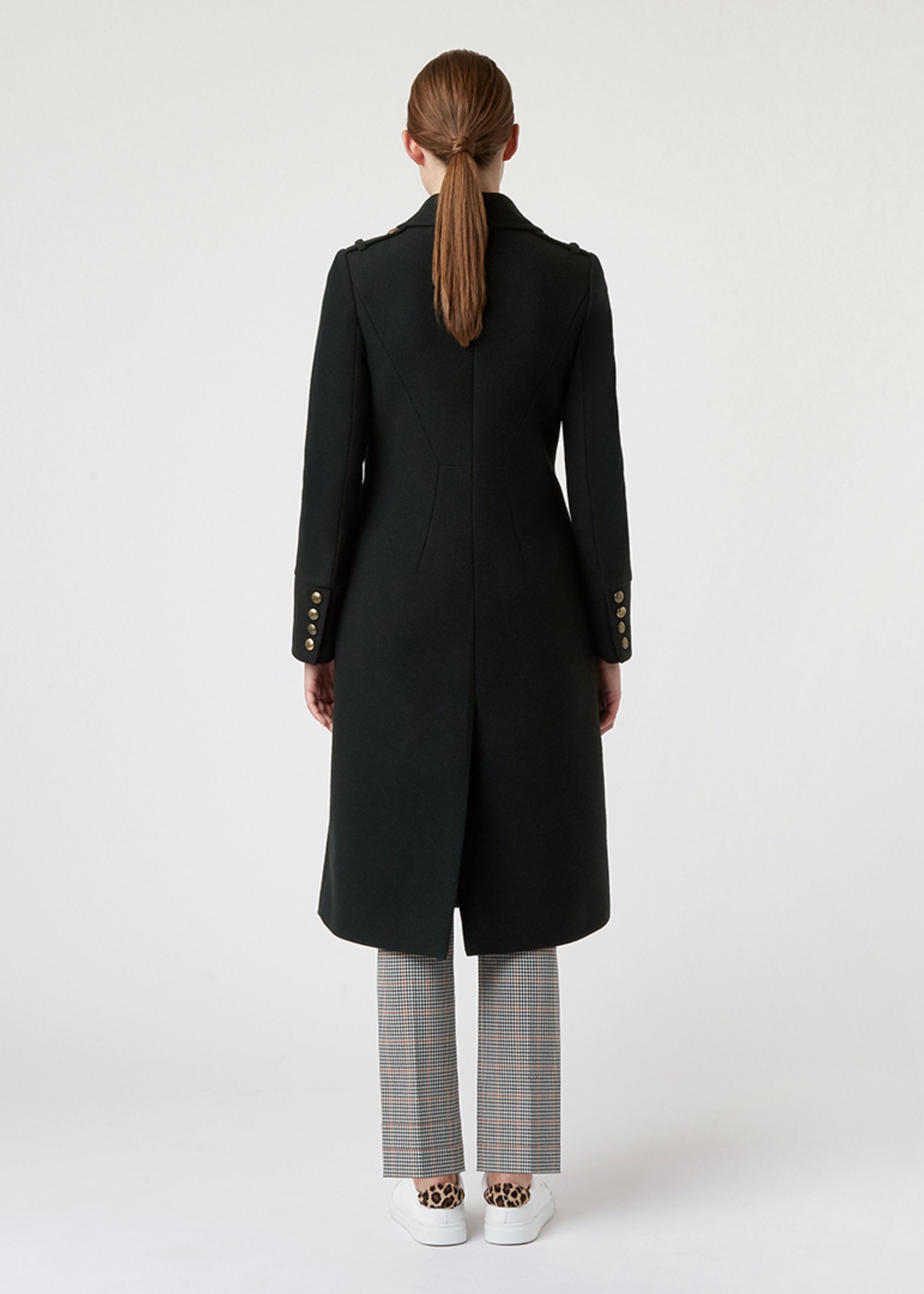 Hobbs bianca coat dark green clearance