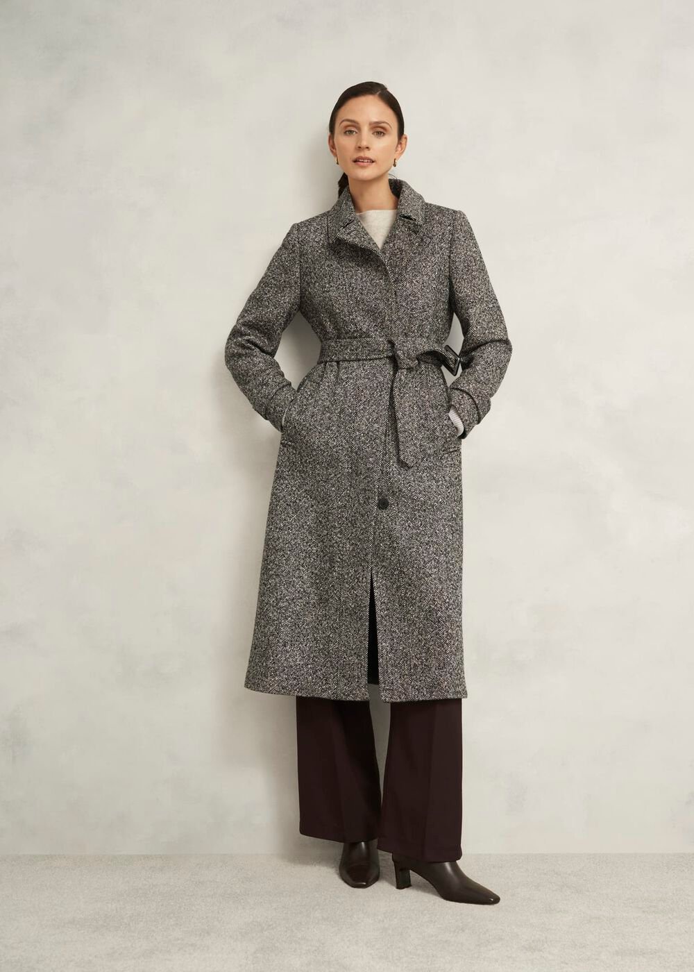 Wendy Coat, Black Ivory, hi-res