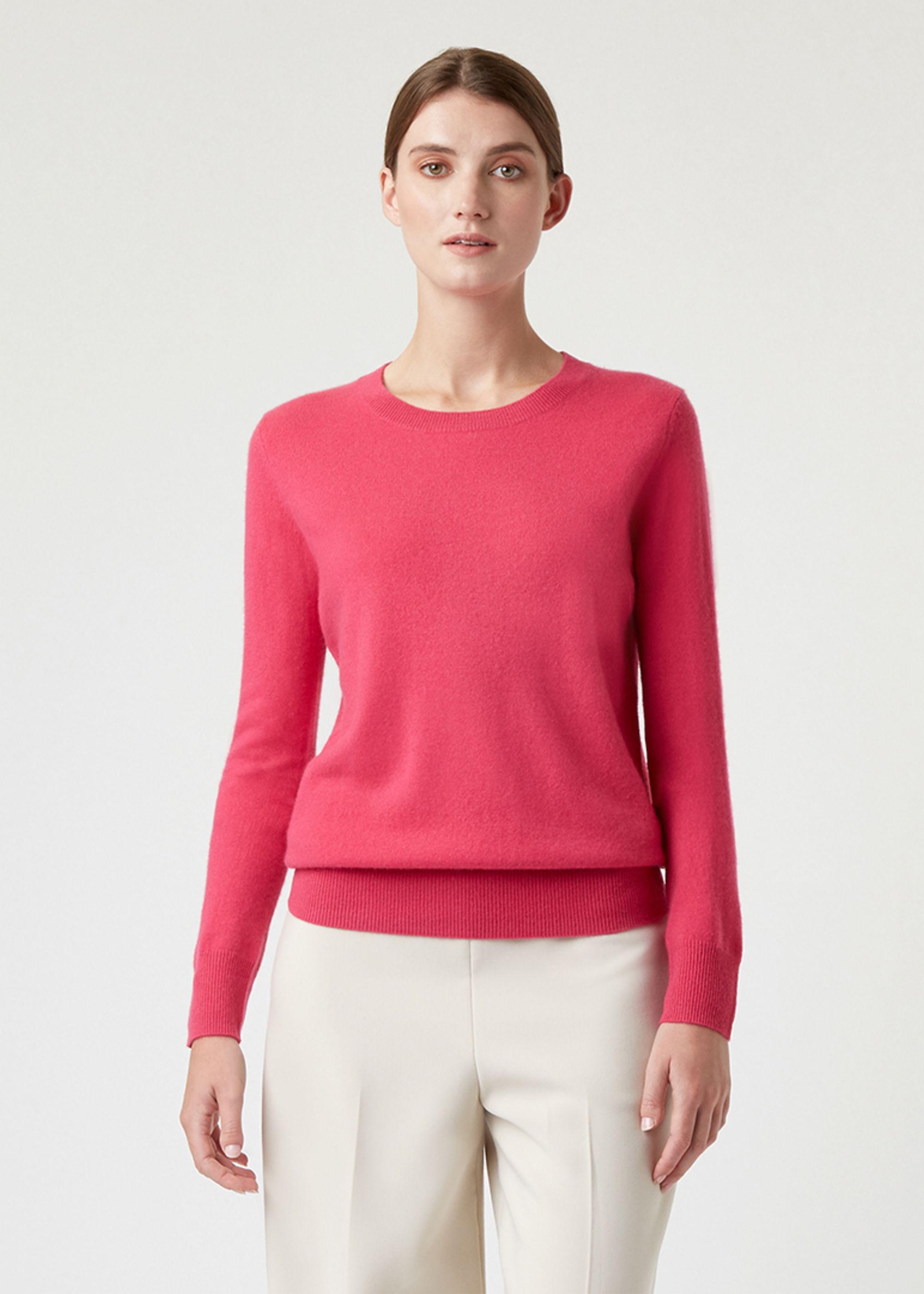 pink cashmere jumper