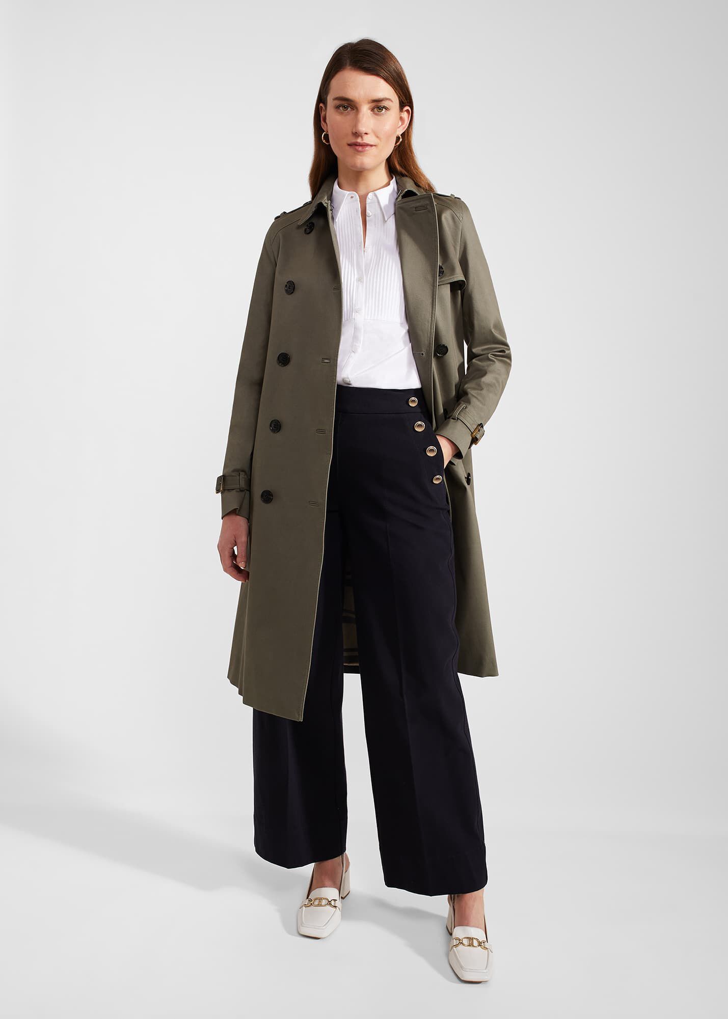 Valerie Cotton Blend Shirt Hobbs UK