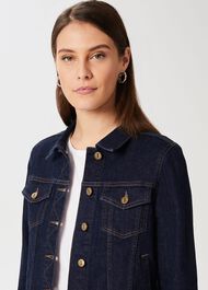 Mariam Jacket, Indigo, hi-res