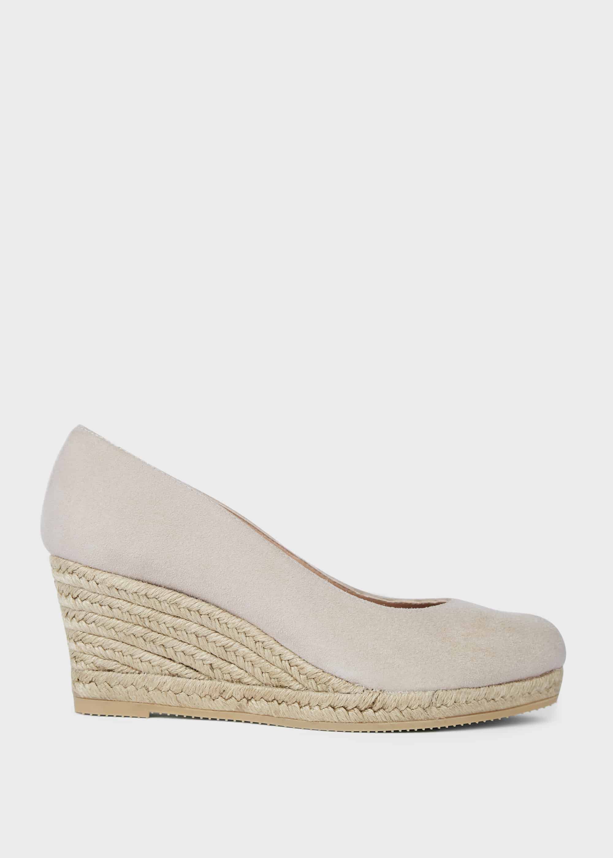 Anna Suede Wedge Espadrilles | Hobbs