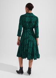 Petite Lainey Dress, Green Multi, hi-res