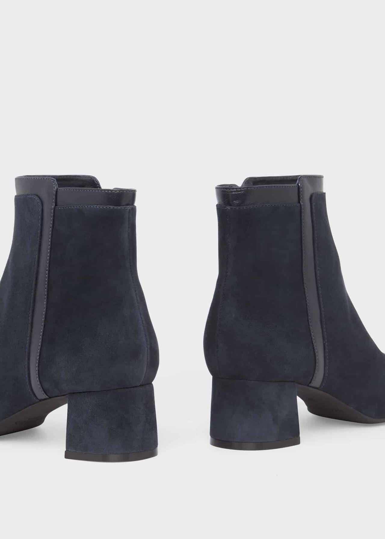 Iro Suede Ankle Boots, Navy, hi-res