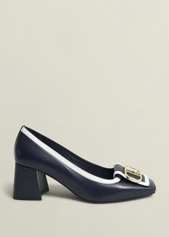 Lexia Leather Court Shoes