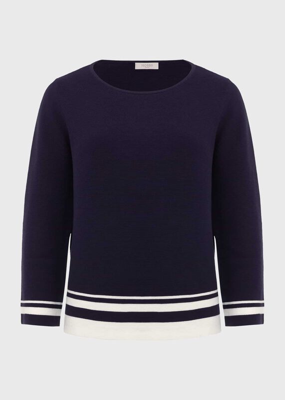 Nellie Cotton Stripe Sweater