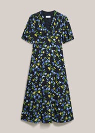 Sidonie Dress, Navy Multi, hi-res