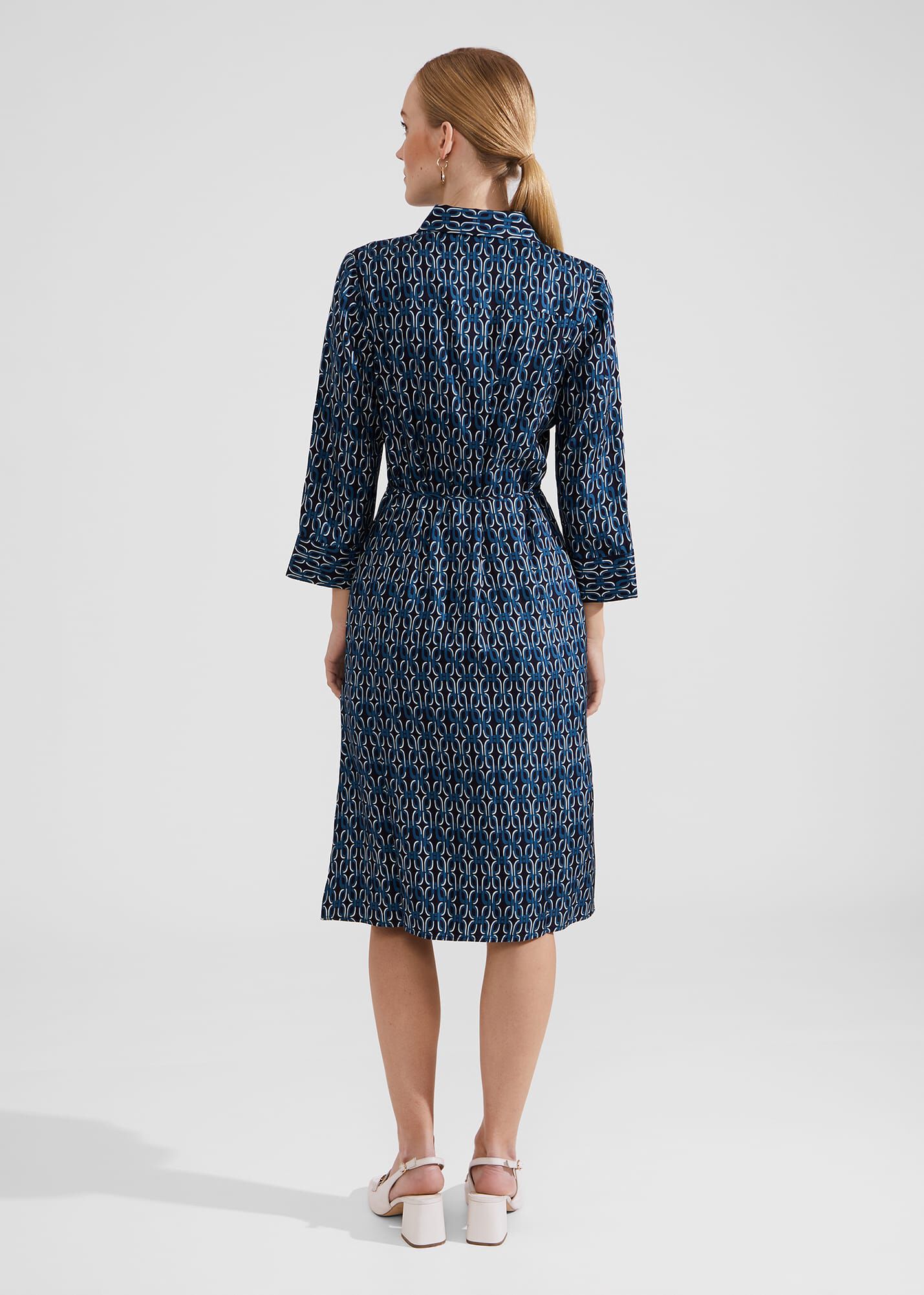 Hobbs blue kali online dress