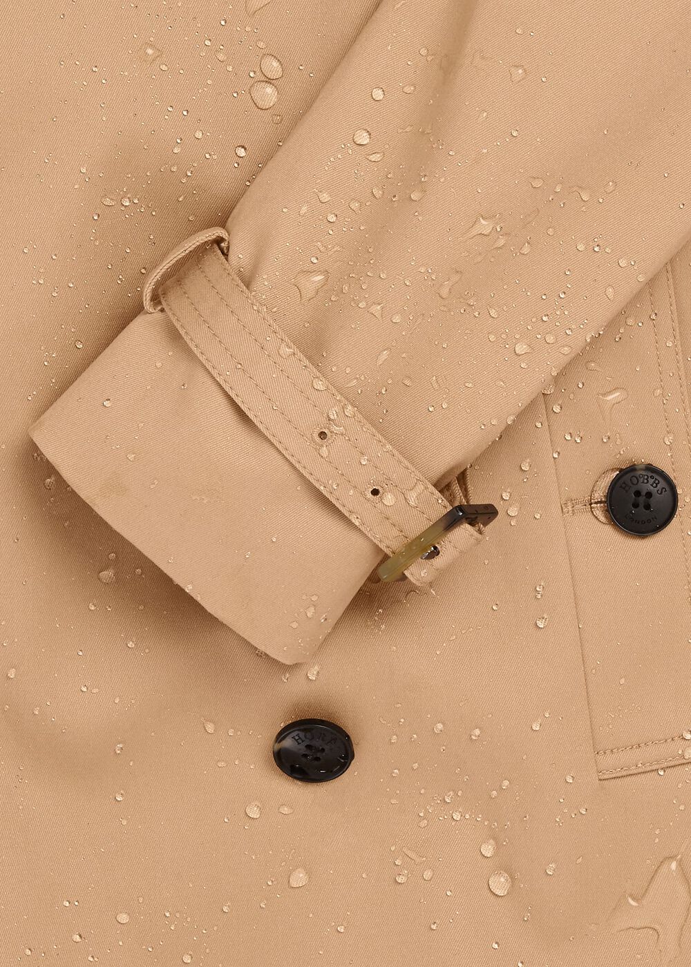 Finley Water Resistant Trench Coat, Fawn Beige, hi-res