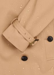 Finley Water Resistant Trench Coat, Fawn Beige, hi-res