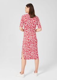 Hatty Dress, Red Ivory, hi-res