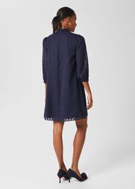 Faye A Line Dress, Navy, hi-res