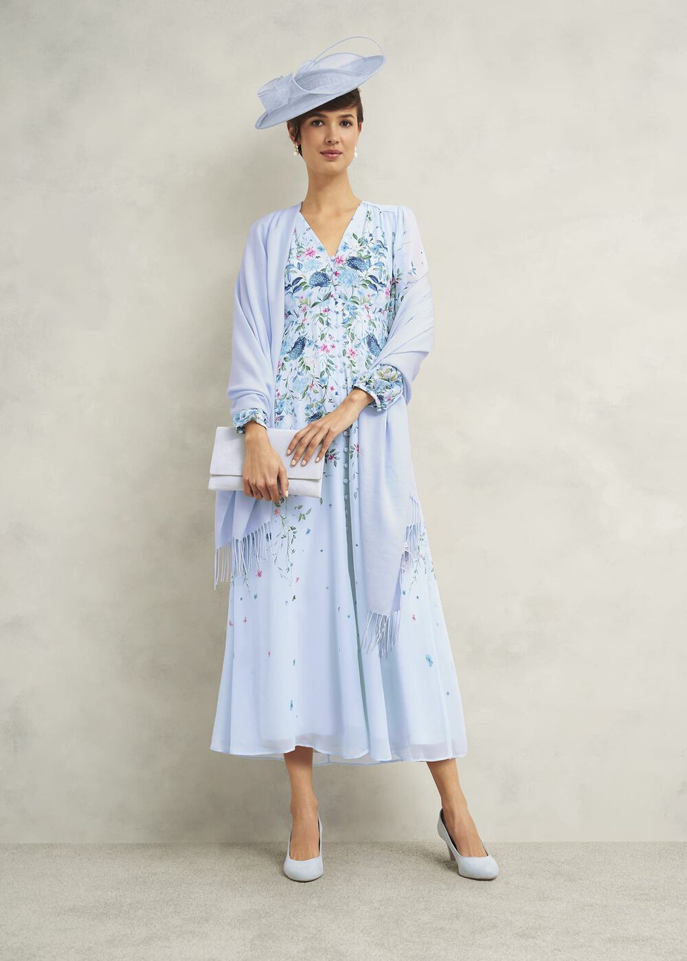 Matilda Scarf, Pale Blue, hi-res