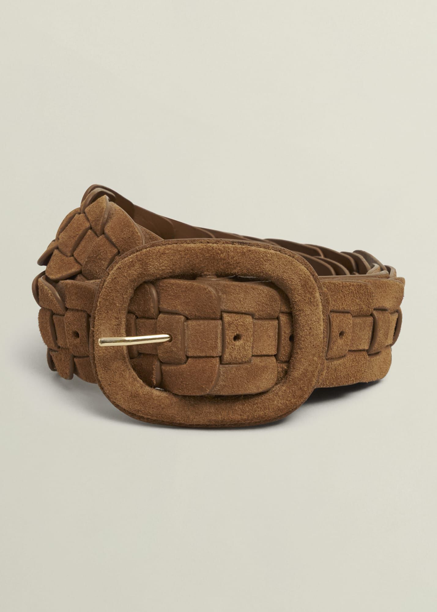 Abbie Suede Woven Belt | Hobbs ROW |