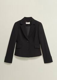 Petite Maya Jacket, Black, hi-res