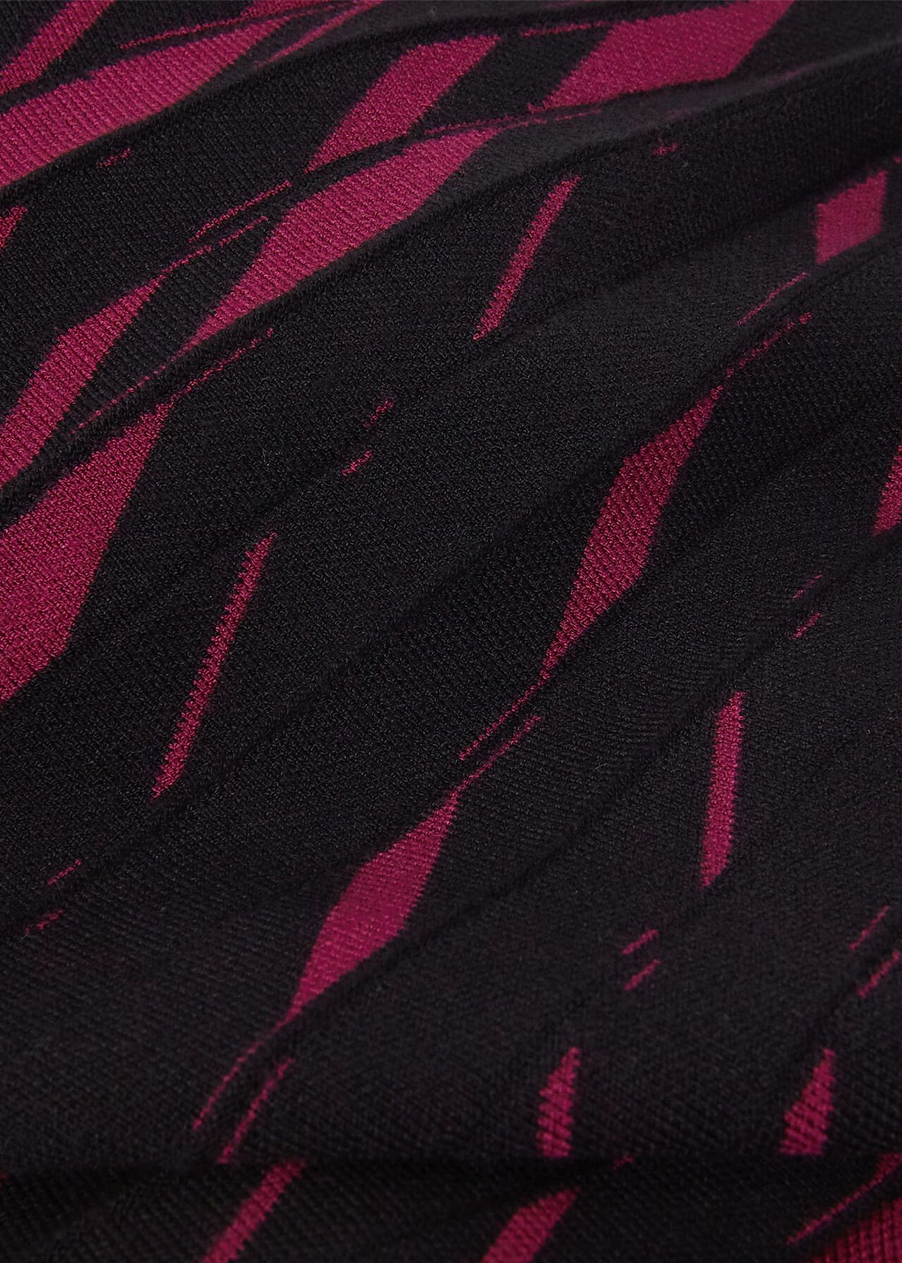 Reva Knit Dress, Black Plum, hi-res