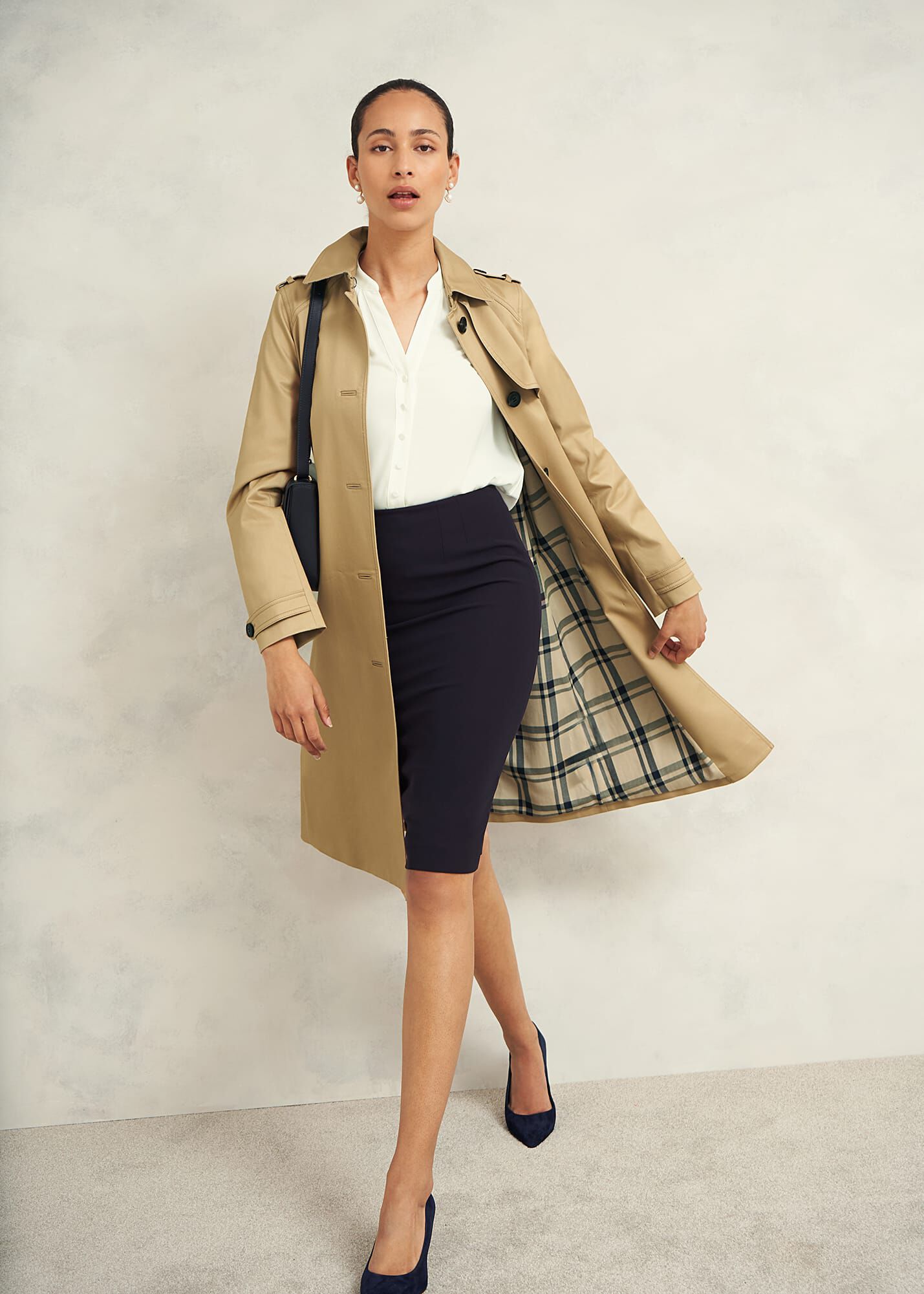 早割シーズン券 Hallie Shower | US Hobbs | Coat Trench Resistant ジャケット・アウター
