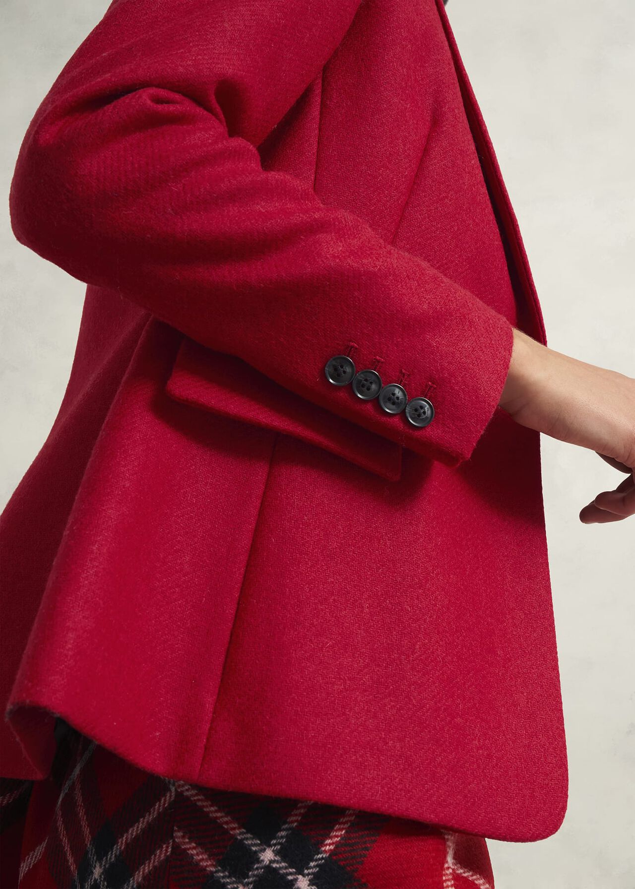Jess Wool Jacket, Pomegranate Red, hi-res