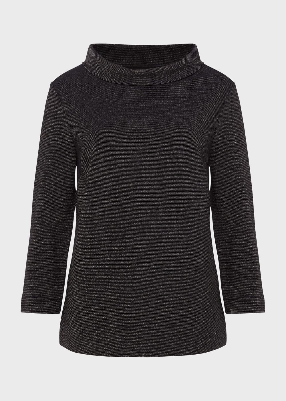 Betsy Sparkle Top, Black Gold, hi-res