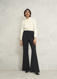 Sinclair Trousers With Wool, Black, hi-res