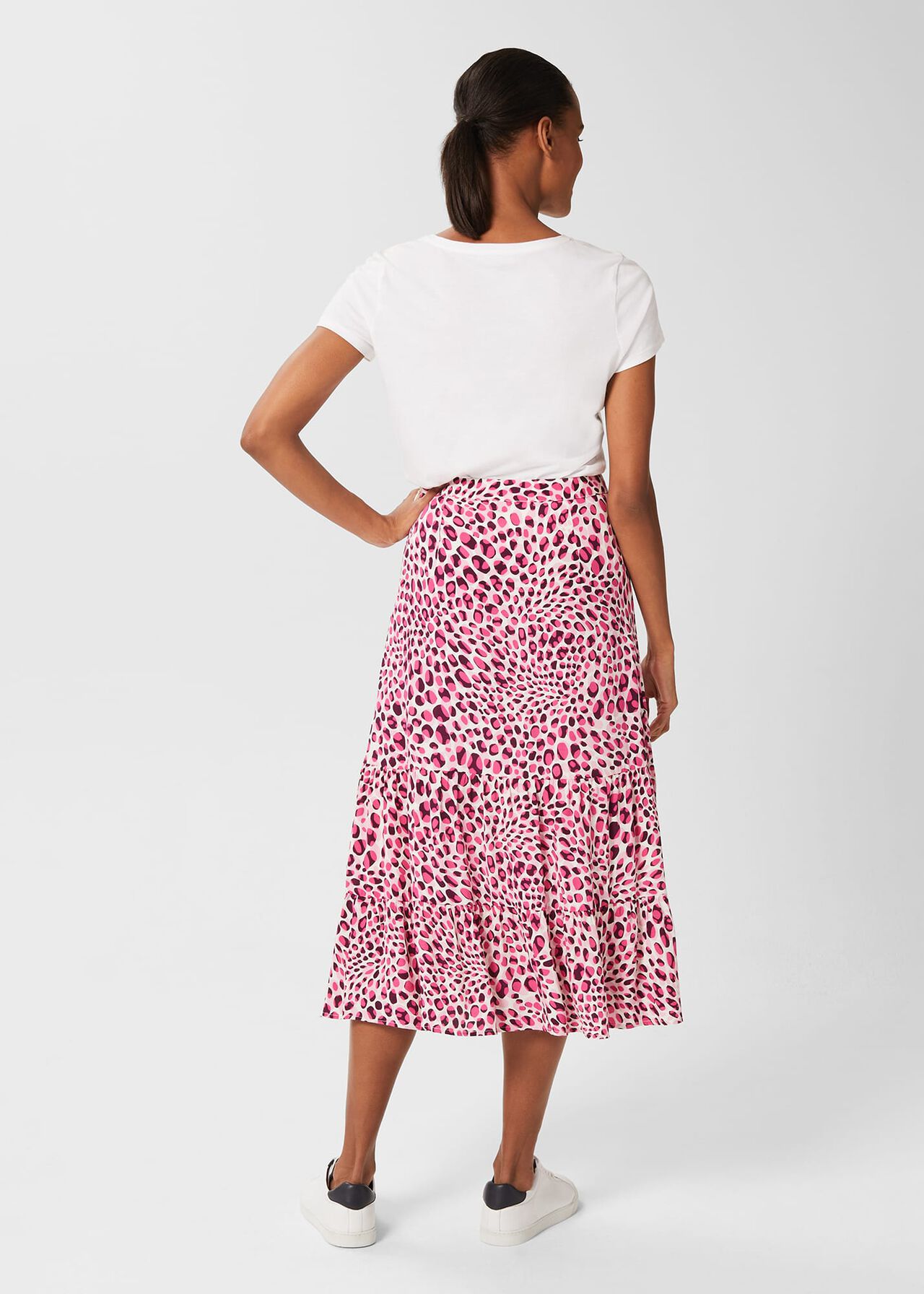 Cici Skirt, Ecru Raspberry, hi-res