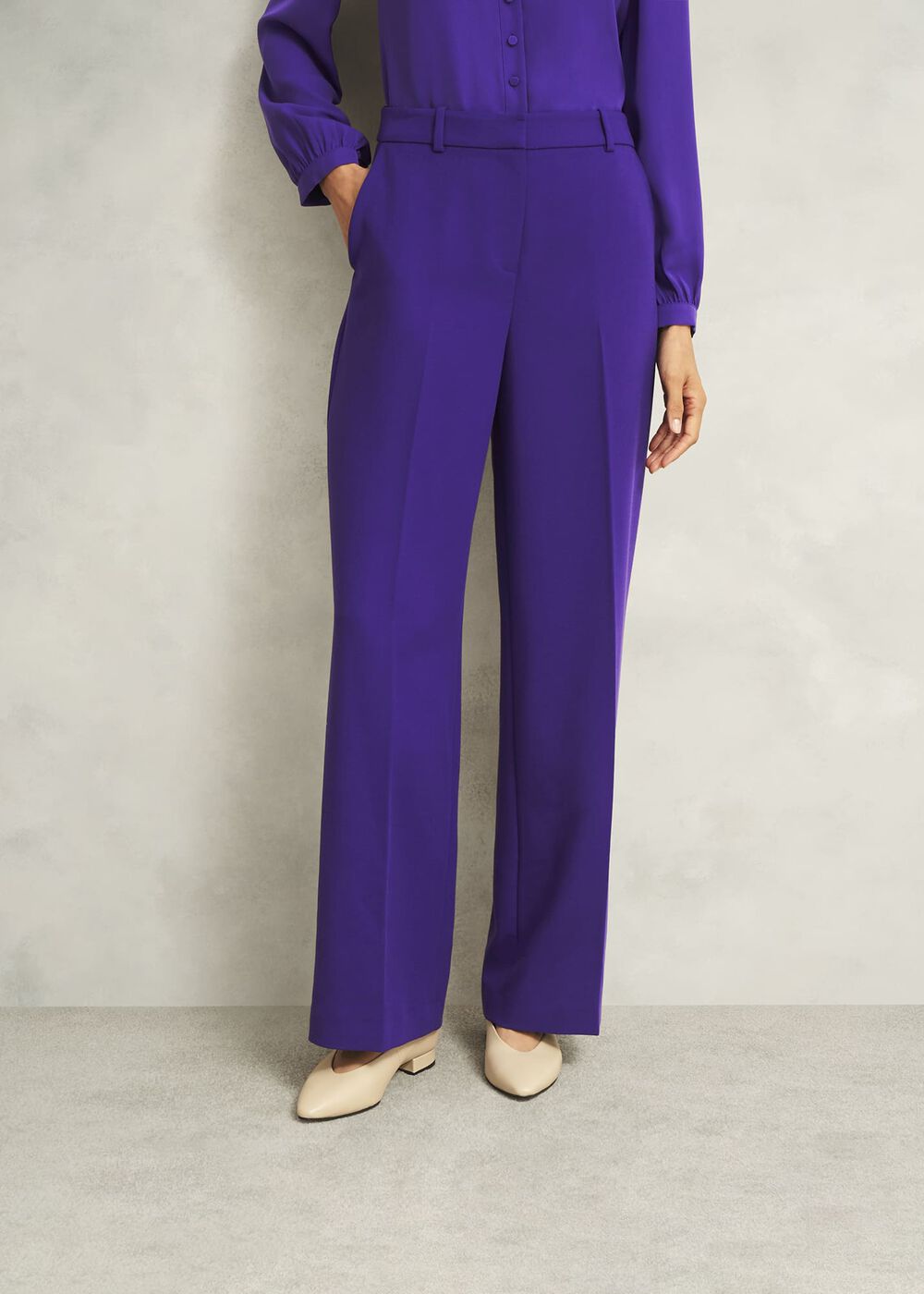 Sami Wide Trousers, Jewel Purple, hi-res