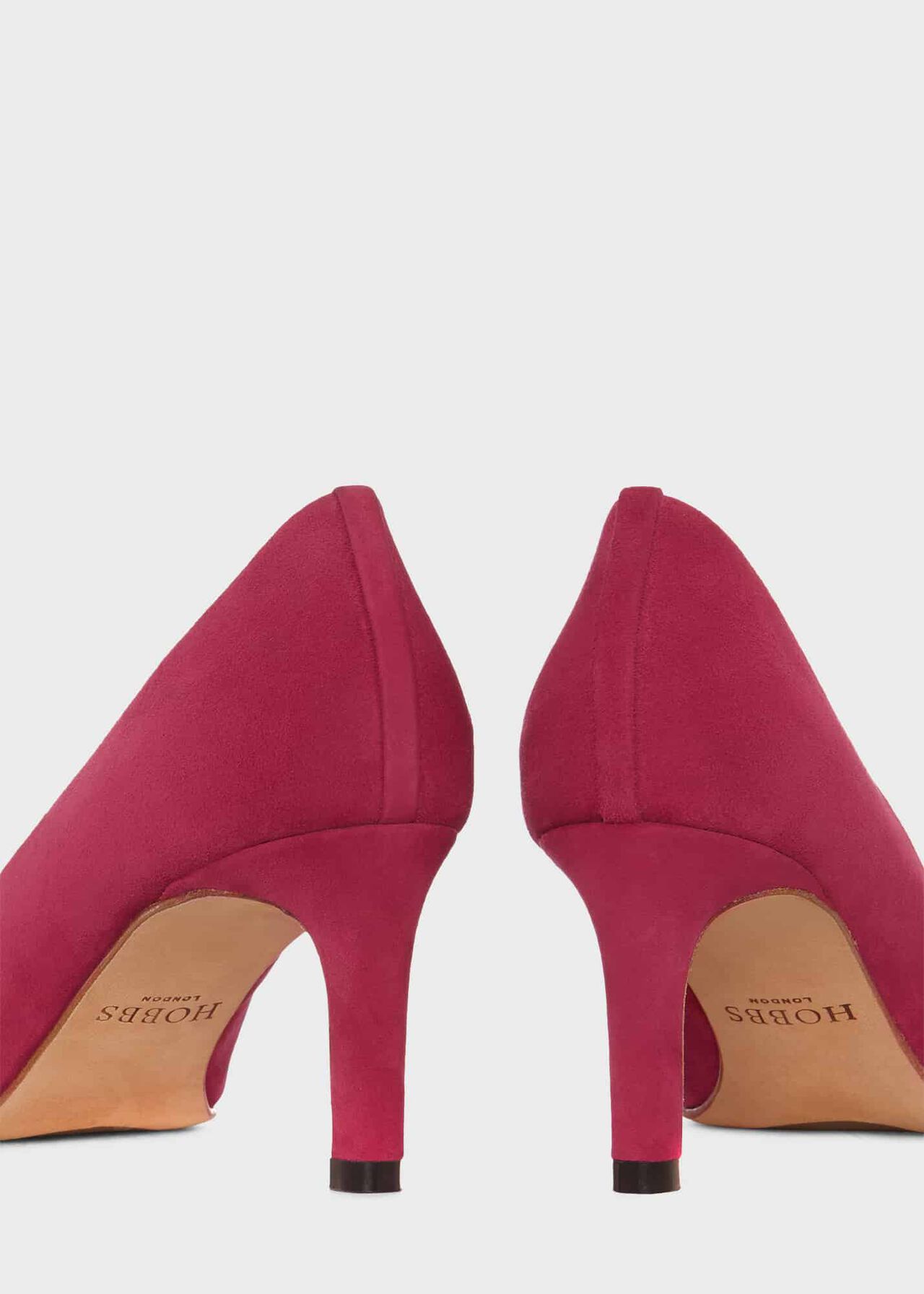 Lizzie Court Shoes, Jam Pink, hi-res