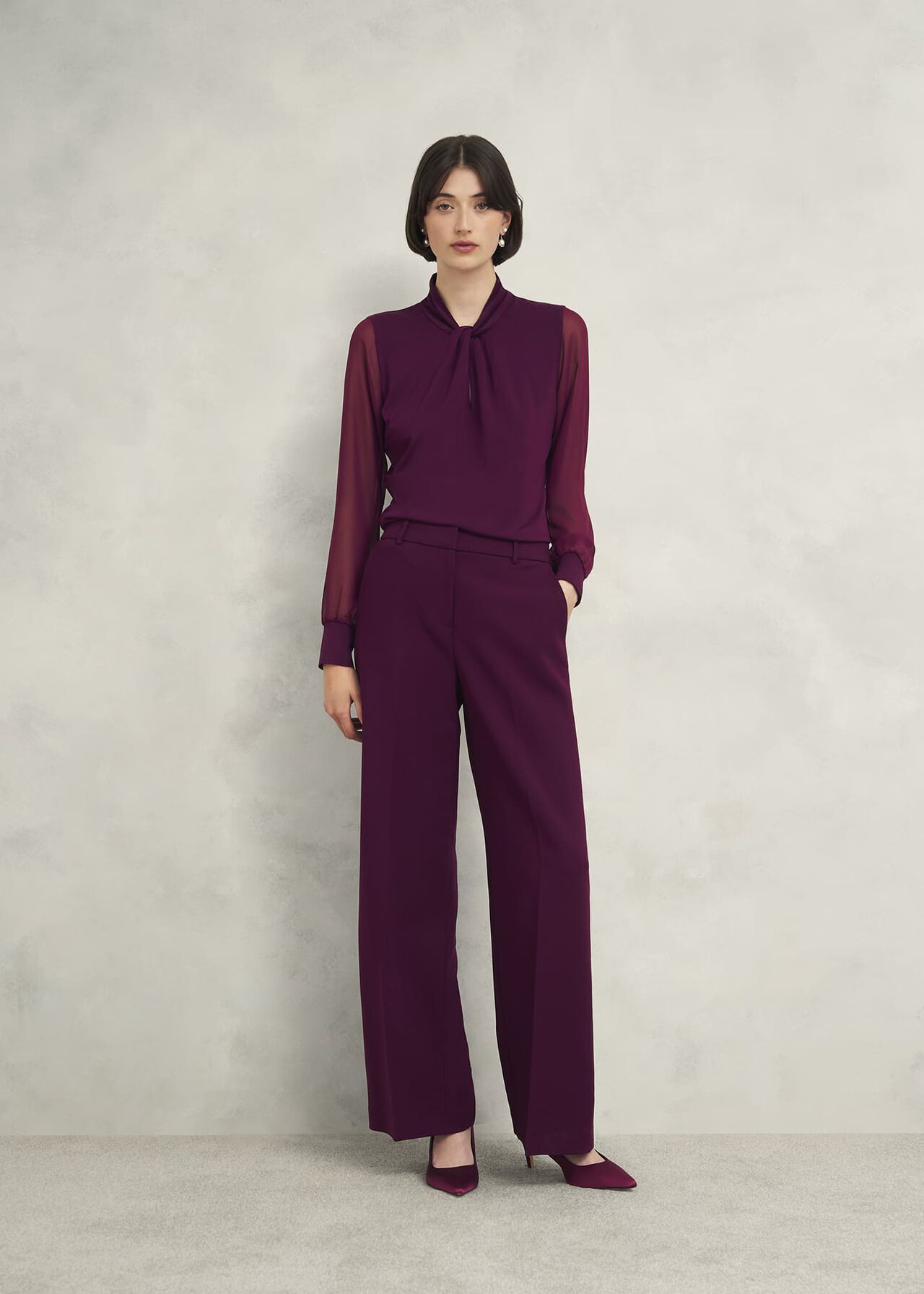 Ashley Top, Warm Plum, hi-res