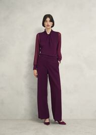 Ashley Top, Warm Plum, hi-res
